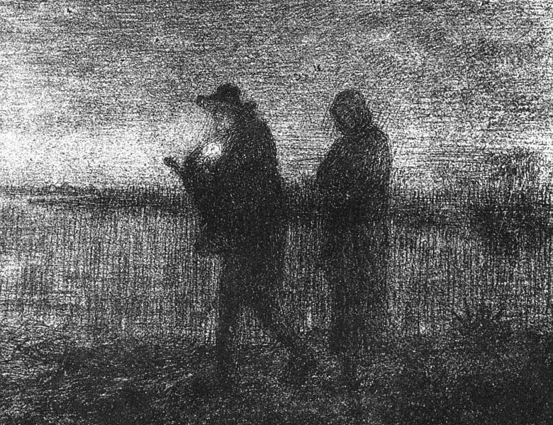 Jean Francois Millet The flight into Egypt